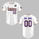 2025 LSU Louisiana State University Men's College World Series Jersey