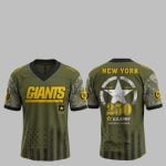 2025 NY Giants 250th Anniversary US Army Jersey