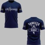 2025 NY Yankees Lou Gehrig Day Shirt
