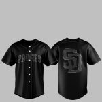 2025 Padres Back In Black Jersey