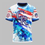2025 Rockies Independence Day 4th Of July Shirt