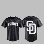 2025 SD Padres Black Lights Out Jersey