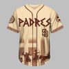 2025 SD Padres Greek Heritage Night Baseball Jersey 3