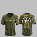 2025 Seahawks 250th Anniversary US Army Jersey