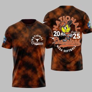 Longhorns National Champions 2025 Softball Shirt 1