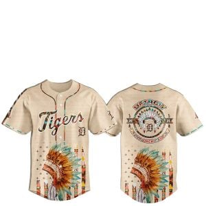 Detroit Tigers Special Native American Day Jersey 2025