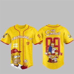 1 2025 Nationals The Simpsons Jersey
