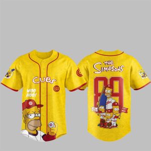 1 2025 Cubs The Simpsons Jersey