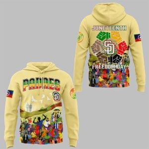1 SD Padres Juneteenth Freedom Day 2025 Hoodie 1