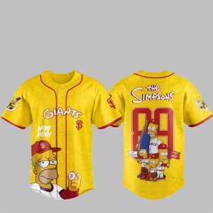 1 2025 SF Giants The Simpsons Jersey