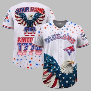 Blue Jays Independence Day Baseball Jersey 2025 1 1