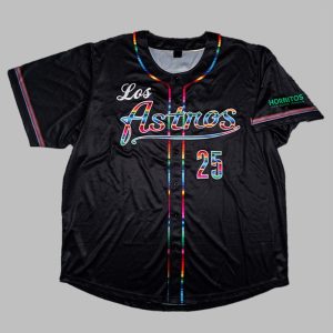 Astros Hispanic Heritage Los Astros Jersey 2025 Giveaway 1 1