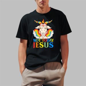 Murder Not Today Jesus Shirt 0 1