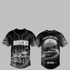 1 2025 Diamondbacks Classic Car Pride Jersey
