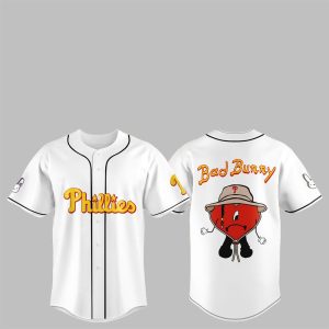 1 2025 Phillies Bad Bunny Jersey