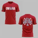 Arizona Baseball Omaha Men's College World Series 2025 Shirt