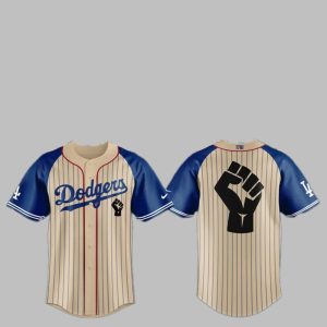 2025 LA Dodgers Black Heritage Night Jersey 1 1