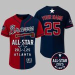 Braves All Star 2025 Atlanta Jersey