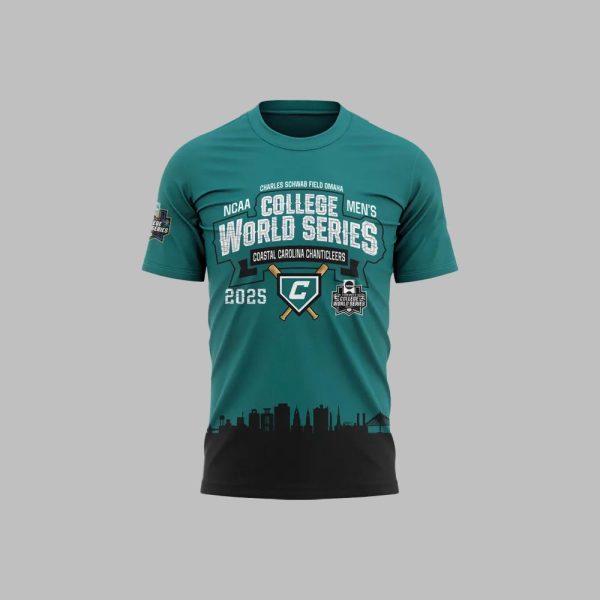 Coastal Carolina Baseball College World Series 2025 Shirt 1