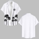 Coconut Tree Sun Hawaiian Shirt