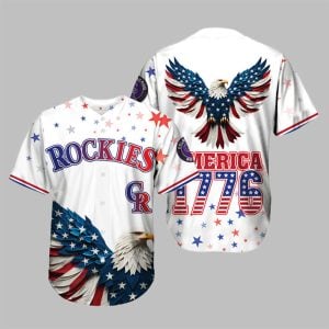 2025 Rockies Independence Day America 1776 Jersey
