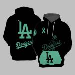 Dodgers 2025 PTSD Awareness Day Hoodie