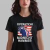 Donald Trump Operation Midnight Hammer USA Flag Shirt 6 Donald Trump Operation Midnight Hammer USA Flag Shirt 0 2