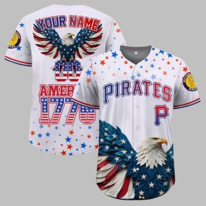 Pirates Independence Day Baseball Jersey 2025 1 1