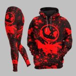 GrPaint Splash Pattern Jack Skellington Combo Hoodie Leggings 2025 Halloween