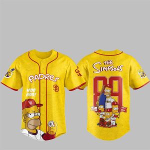1 2025 SD Padres The Simpsons Jersey