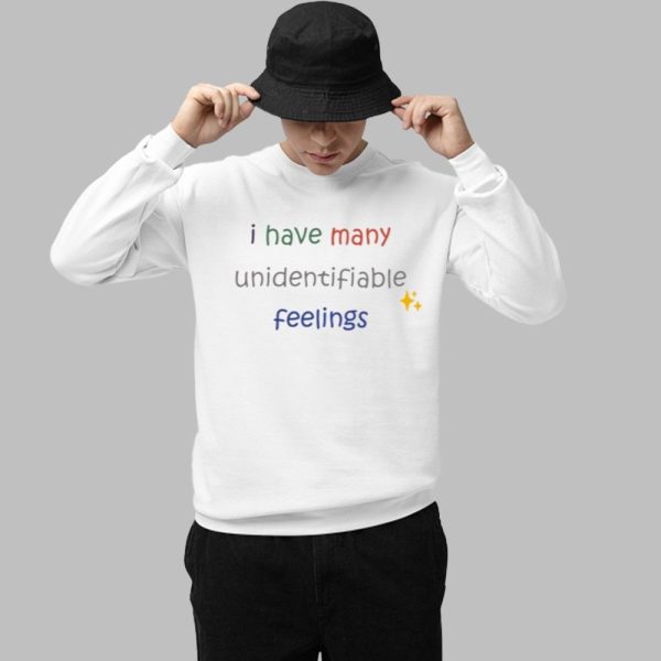 I Have Many Unidentifiable Feelings Shirt 1 1