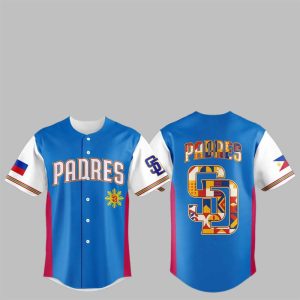 Padres Celebrating Filipino Heritage Night 2025 Jersey 1