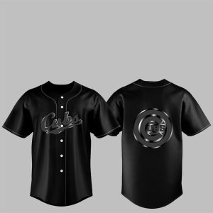2025 Cubs Back In Black Jersey