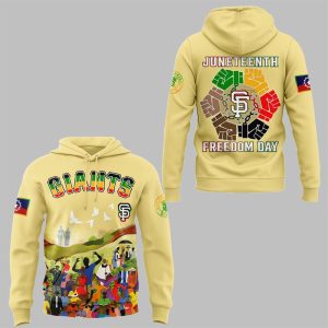 1 Giants Juneteenth Freedom Day 2025 Hoodie 1