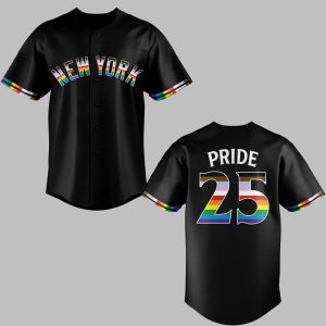 2025 NY Yankees Happy Pride Month Jersey 1