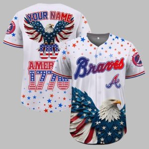 Braves Independence Day Baseball Jersey 2025 1 1