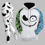 Jack & Sally Christmas Combo Hoodie Leggings 2025 Halloween