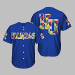 Jayhawks Autism Awareness Night 2025 Jersey