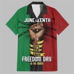 Juneteenth Freedom Day 6-19-1865 Hawaiian Shirt