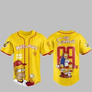 1 2025 Brewers The Simpsons Jersey