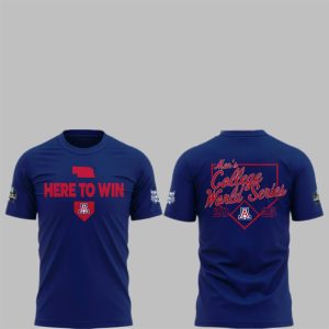 2025 Arizona Baseball Here To Win Shirt 1