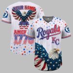 KC Royals Independence Day Baseball Jersey 2025