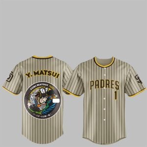 1 SD Padres Japan Rising Stars Yuki Matsui Jersey 2025