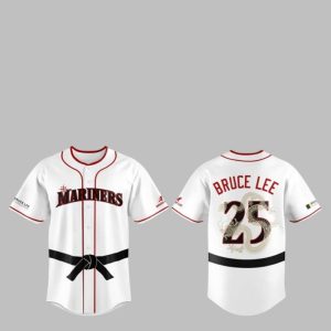 Seattle Mariners Bruce Lee Night jersey 1 1