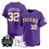 Kade Anderson LSU 2025 World Series Champions Jersey 1 2