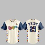 LA Dodgers Happy Pride 2025 Jersey
