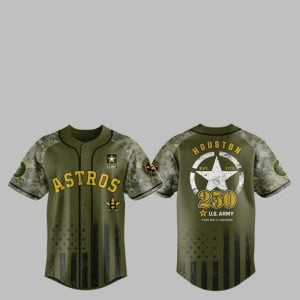 2025 Astros US ARMY 250th Birthday Baseball Jersey 1 1