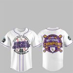 LSU Baseball 2025 Men's College World Series Champions Jersey