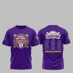 LSU Tiger 2025 National Champions Shirt