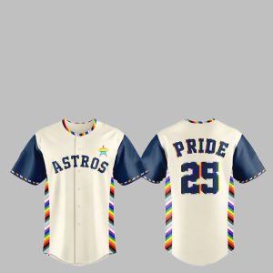 2025 Astros Pride Night Jersey 1
